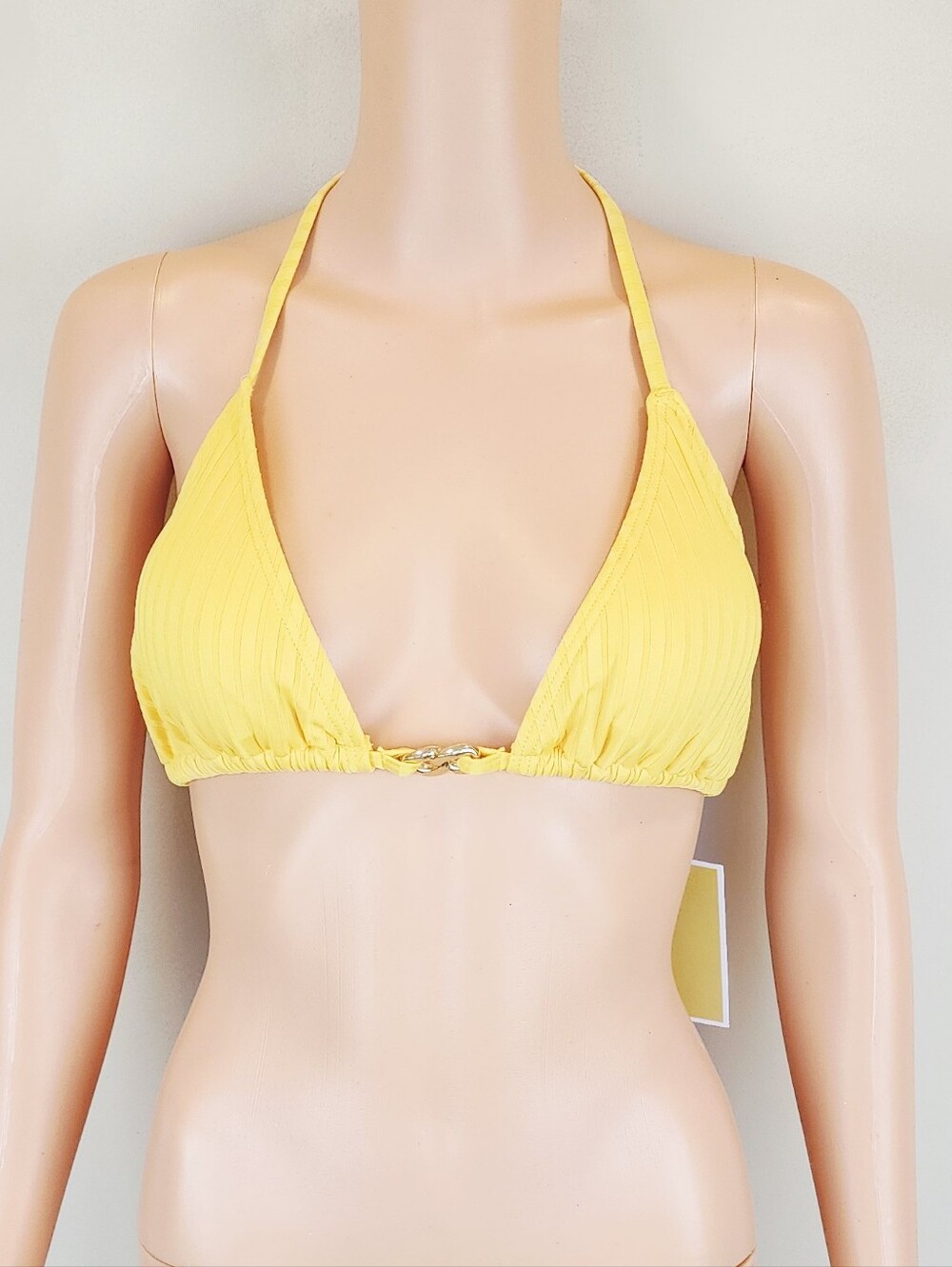 Michael Kors Yellow Bikini Top